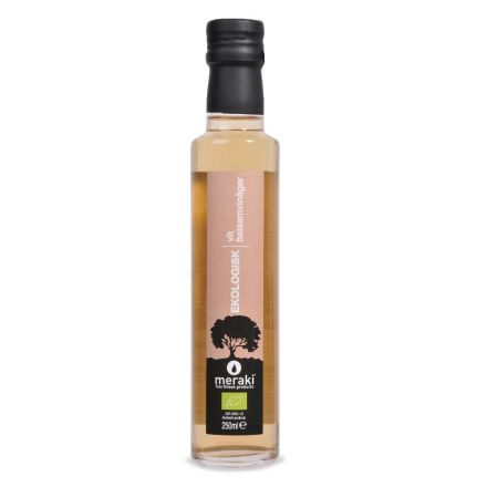 Balsamicoeddik hvit, 250 ml, økologisk, Meraki