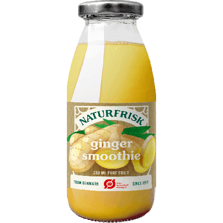 Ingefærsmoothie, 250 ml, økologisk, Naturfrisk