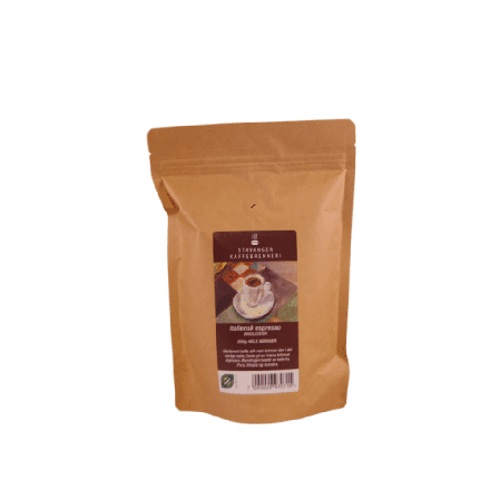 Espressobønner, italienskbrent, 250 g, økologisk
