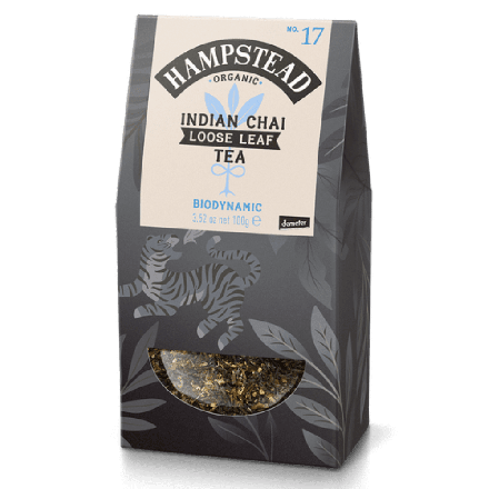 Indian Chai Tea, løsvekt, 100 g, økologisk, Hampstead 