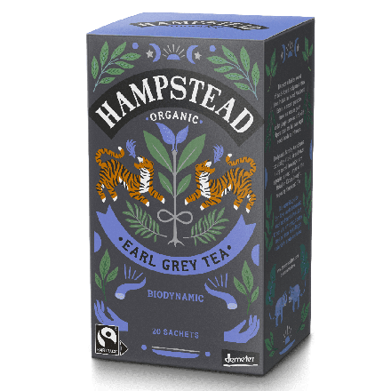 EarlGrey te, 20 poser, økologisk, Hampstead