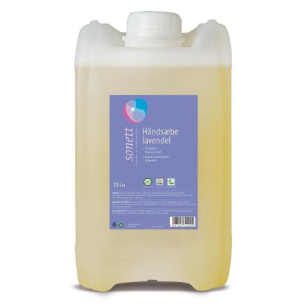 Håndsåpe, lavendel, 10 l, økologisk, Sonett