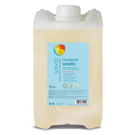 Håndsåpe, sensitiv, 10 l, økologisk, Sonett