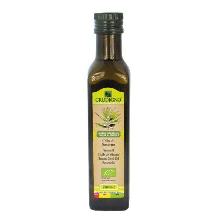 Sesamolje, 250 ml, økologisk, Crudigno