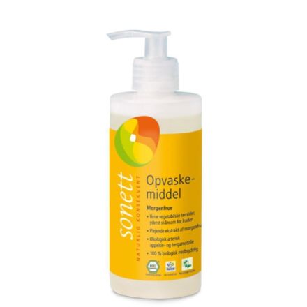 Oppvaskmiddel, ringblomst, 300ml,økologisk, Sonett