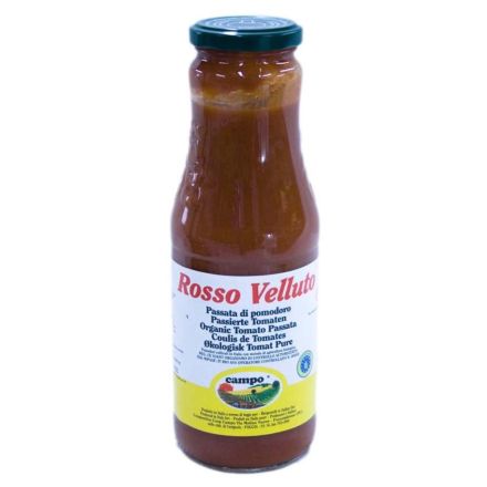 Tomatpassata, 8%, 700g, økologisk, RossoVelluto